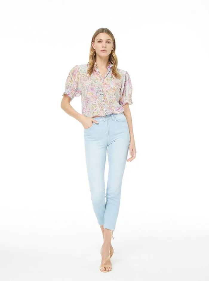 Women MILA BLOUSE Multi Robert Graham Tops
