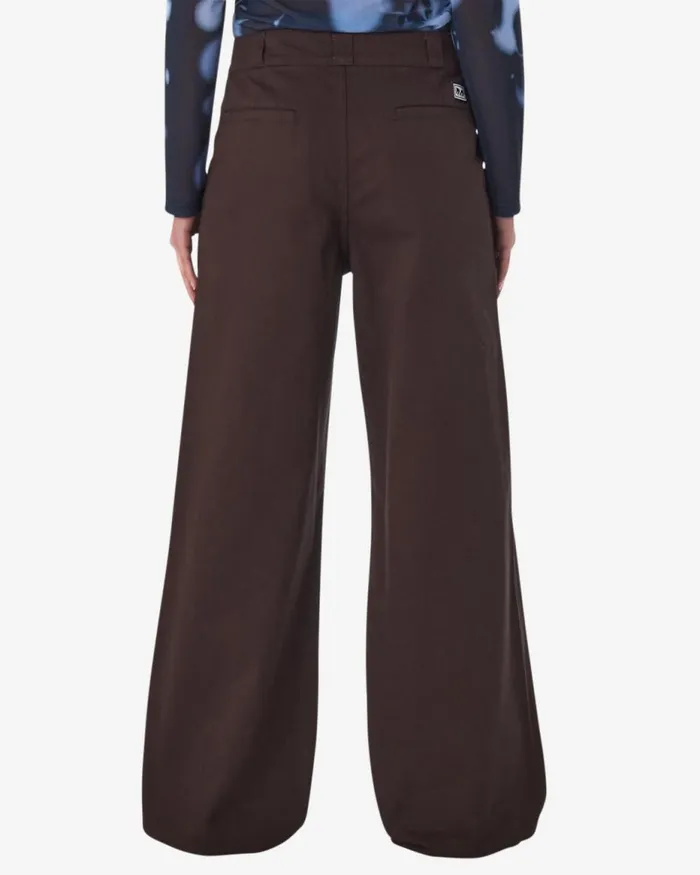 Women MILA WORK PANT Java Brown OBEY Clothing BOTTOMS