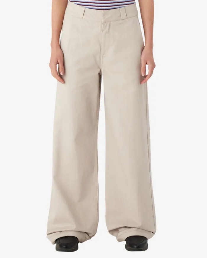 Women MILA WORK PANT Java Brown OBEY Clothing BOTTOMS