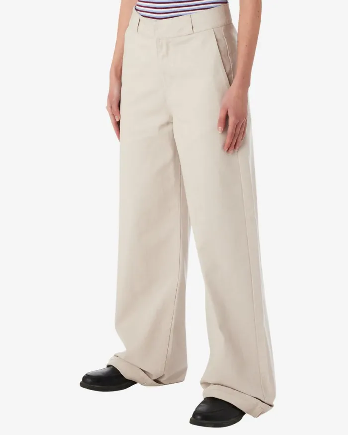 Women MILA WORK PANT Java Brown OBEY Clothing BOTTOMS