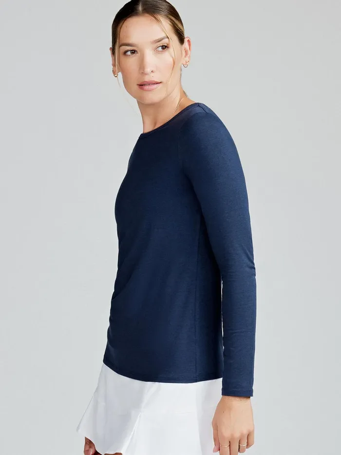Women NOLA Long Sleeve TShirt Tasc Performance Lounge