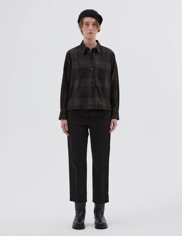 Women Overshirt Khaki Brown Margaret Howell Shirts
