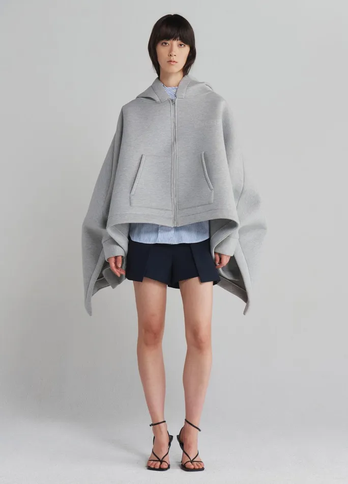 Women Oversized ZipUp Hoodie MONSE Tops
