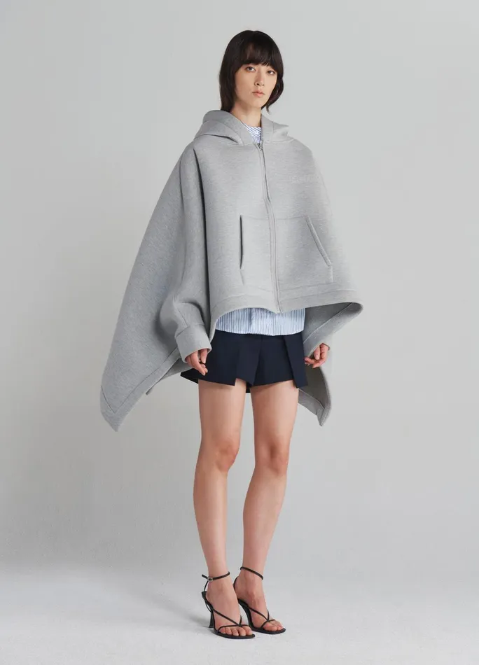 Women Oversized ZipUp Hoodie MONSE Tops