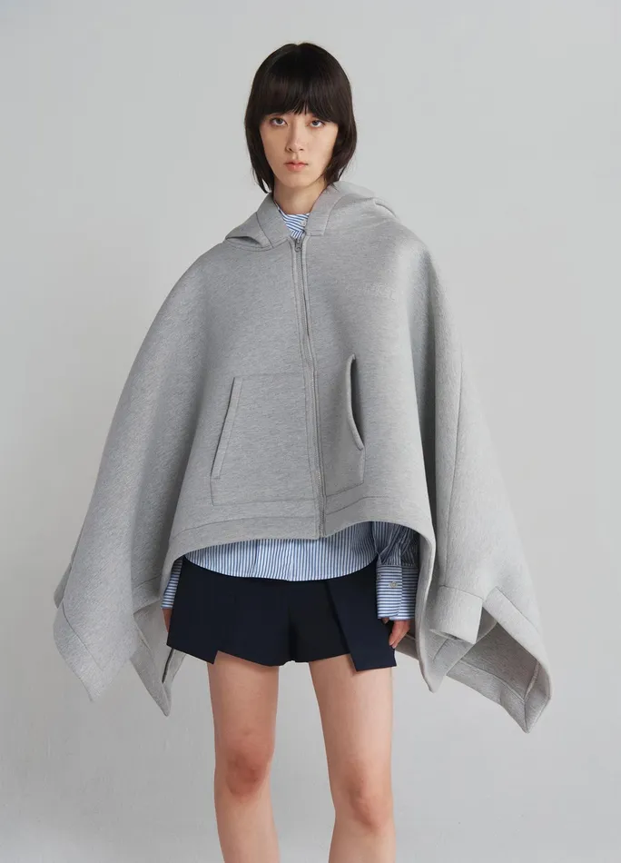Women Oversized ZipUp Hoodie MONSE Tops