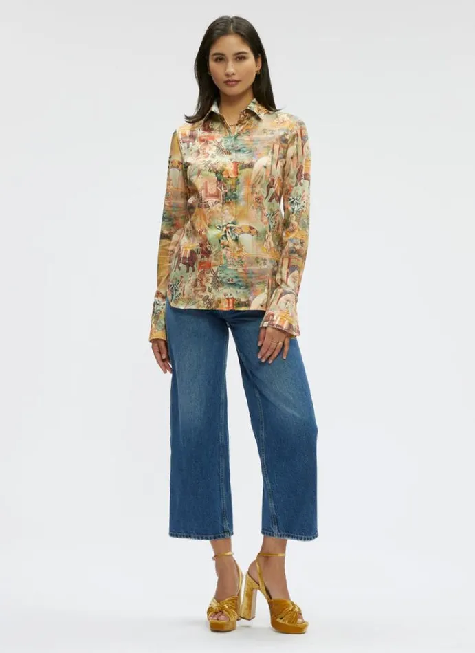 Women PRISCILLA SHIRT Multi Robert Graham Tops