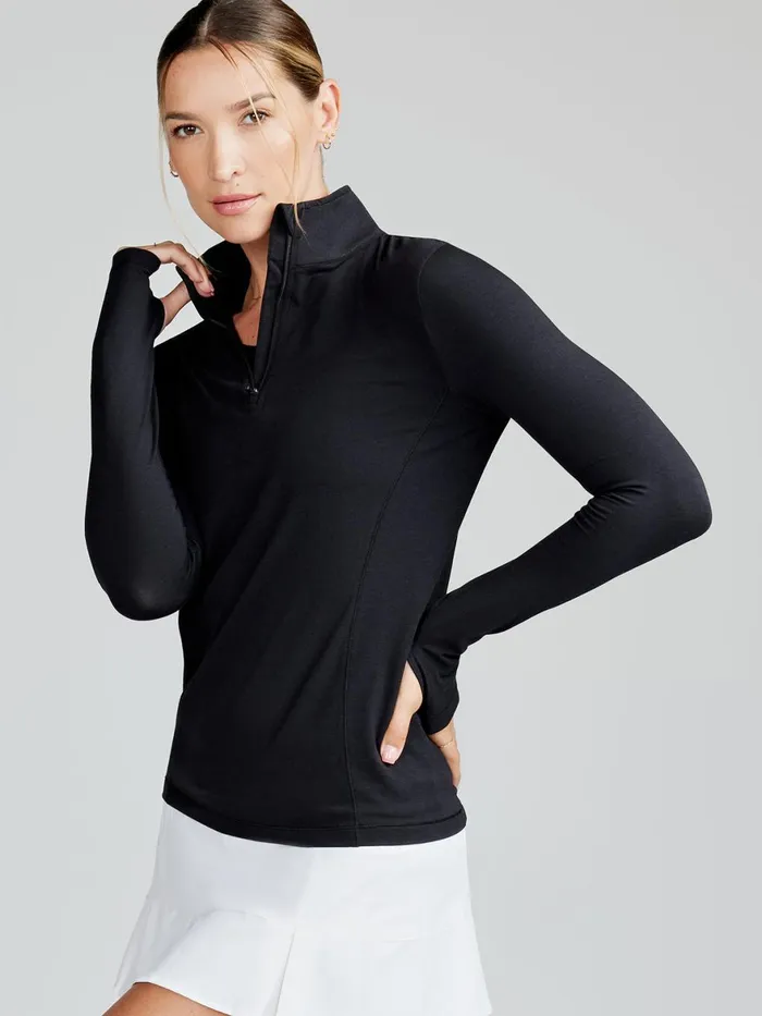 Women Recess Quarter Zip Tasc Performance Yoga Studio
