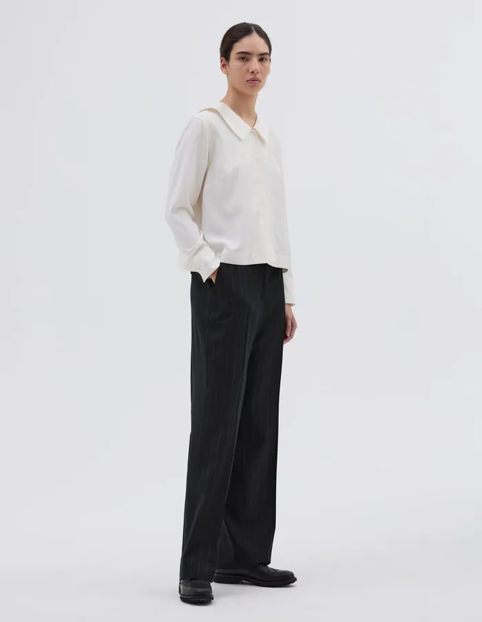 Women Sailor Shirt Chalk Margaret Howell Shirts