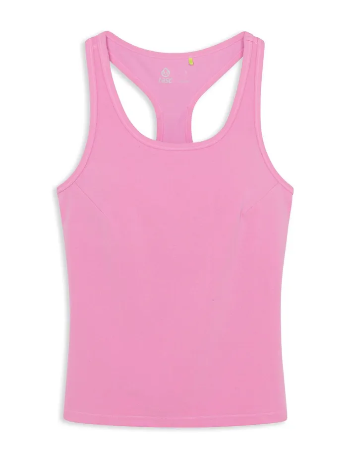 Women Sculptive Racer Back Tank With Builtin Bra Tasc Performance Running Training