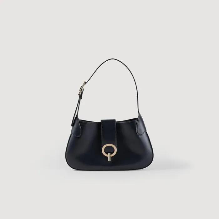Women Shoulder Bags SANDRO Janet Bag Black