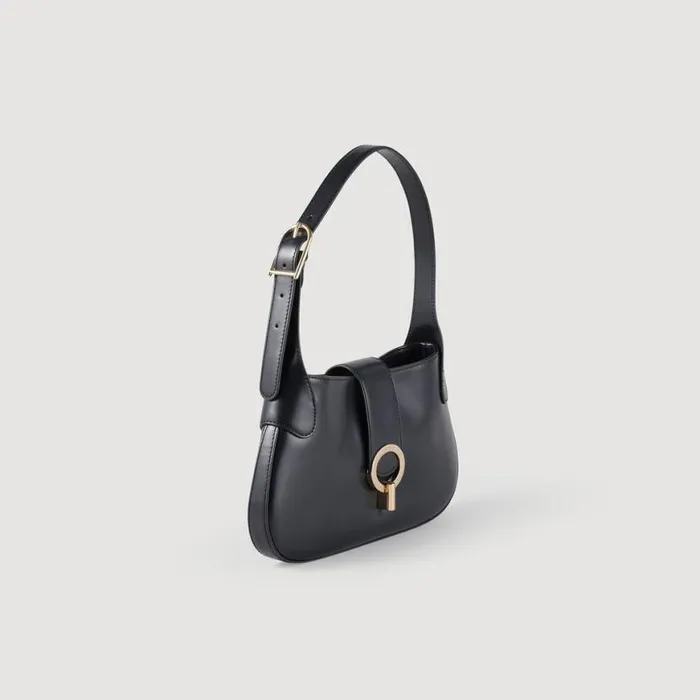 Women Shoulder Bags SANDRO Janet Bag Black