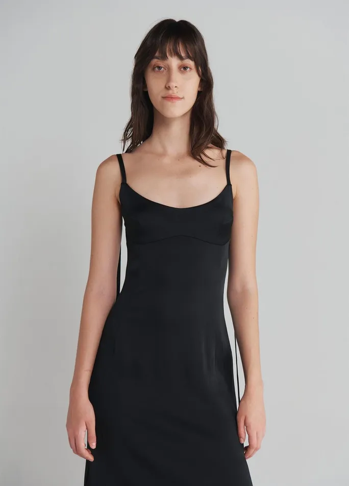 Women Slip Dress With Lace Hem MONSE Dresses