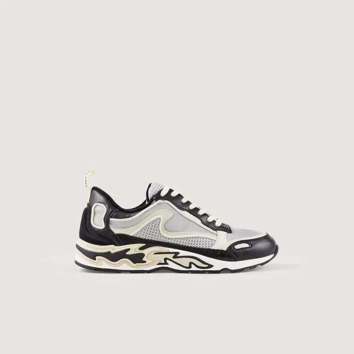 Women Sneakers SANDRO Flame Sneakers Black