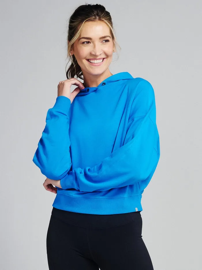 Women Studio Fleece Hoodie Tasc Performance Yoga Studio