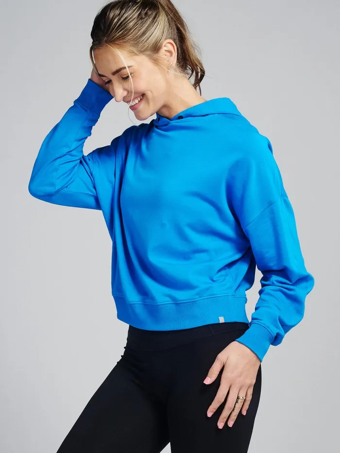 Women Studio Fleece Hoodie Tasc Performance Yoga Studio