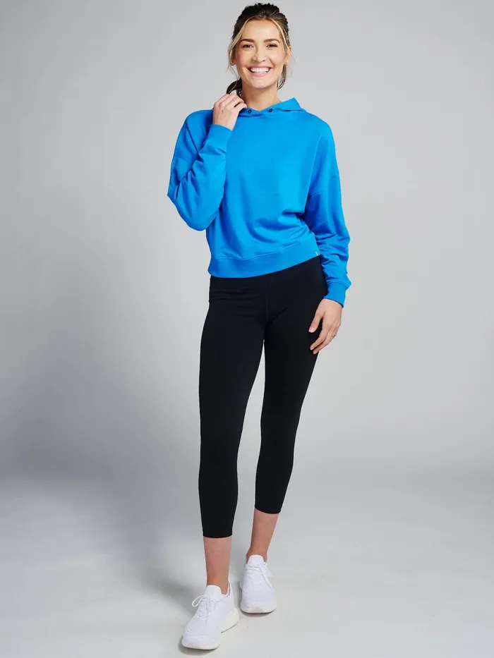 Women Studio Fleece Hoodie Tasc Performance Yoga Studio