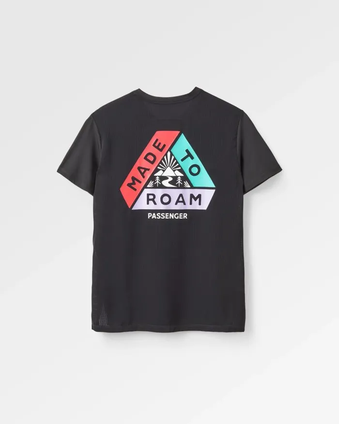 Women Tops Passenger Aurora Active TShirt Black Black