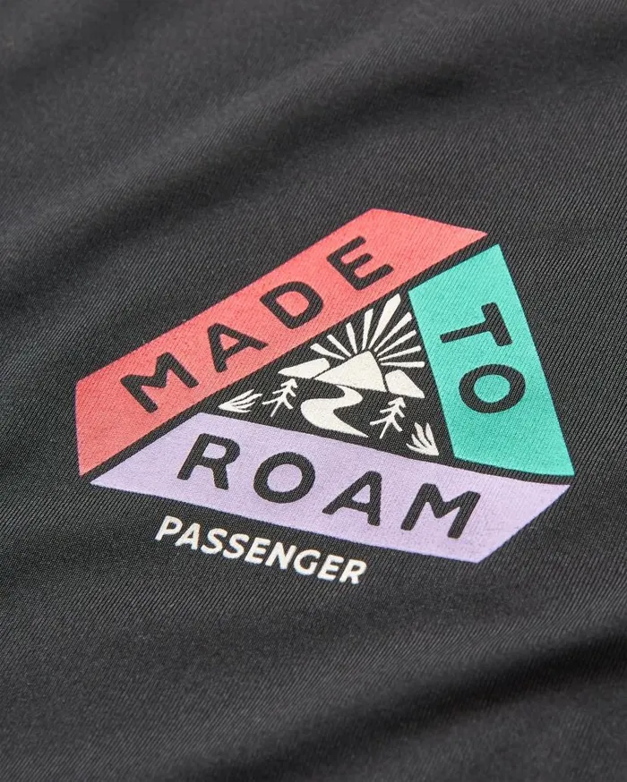 Women Tops Passenger Aurora Active TShirt Black Black
