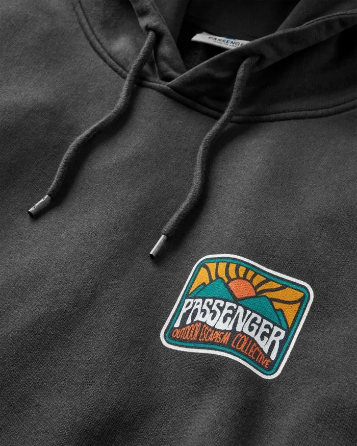 Women Tops Passenger Golden Hour Hoodie Black Black