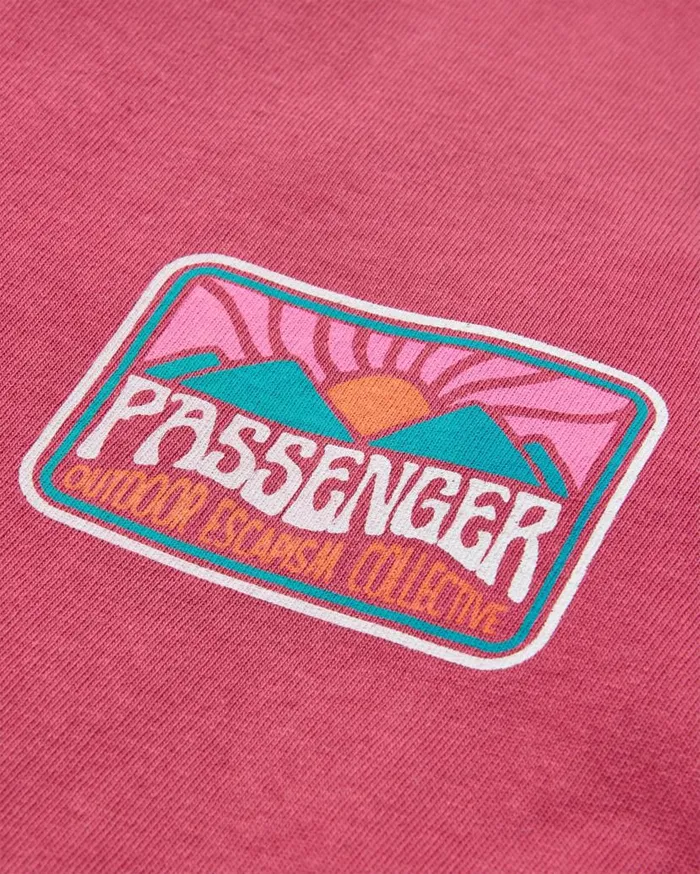 Women Tops Passenger Golden Hour LS TShirt Earth Red Earth Red