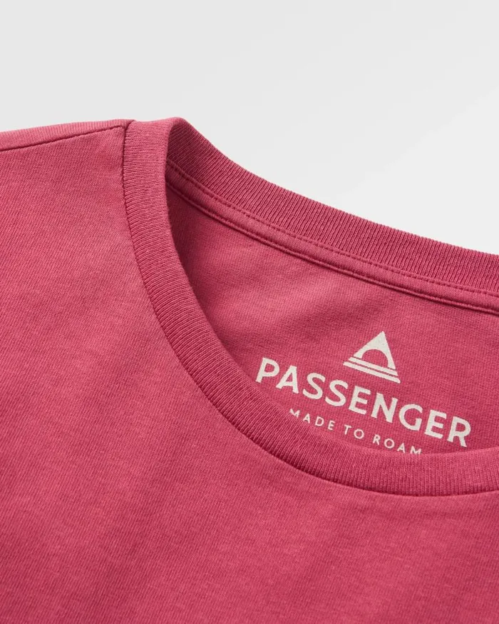 Women Tops Passenger Golden Hour LS TShirt Earth Red Earth Red