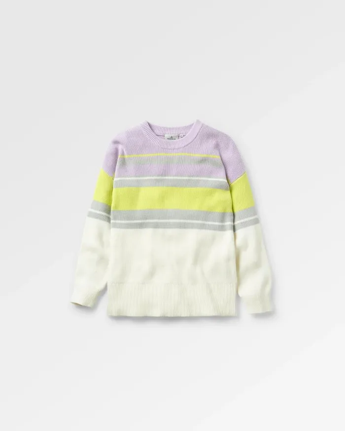 Women Tops Passenger Grasslands Oversized Organic Cotton Knitted Jumper Lilac Mist Lilac Mist Women Tops Passenger Grasslands Oversized Organic Cotton Knitted Jumper Lilac Mist Lilac Mist