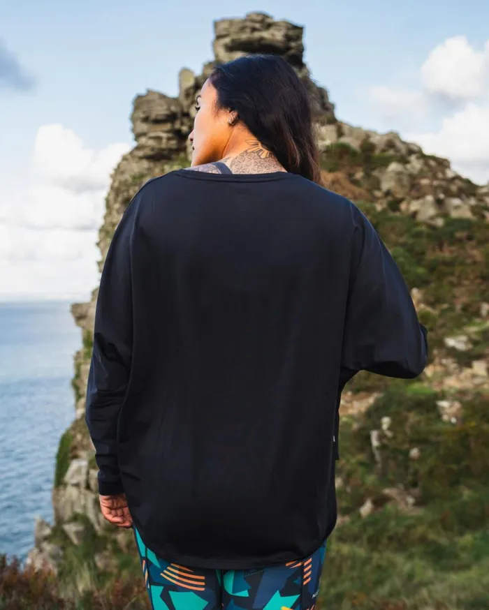 Women Tops Passenger Hatha Recycled Active Top Black Black