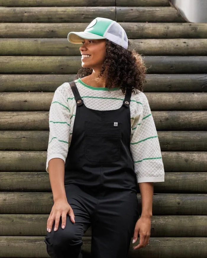 Women Tops Passenger Migrate Organic Knitted Jumper Green Spruce Stripe Green Spruce Stripe Women Tops Passenger Migrate Organic Knitted Jumper Green Spruce Stripe Green Spruce Stripe
