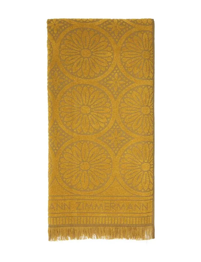 Women Towels and Pareos Zimmermann Jacquard Towel Gold