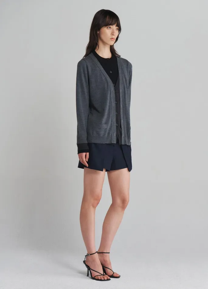Women Triple Layered Cardigan MONSE Knitwear