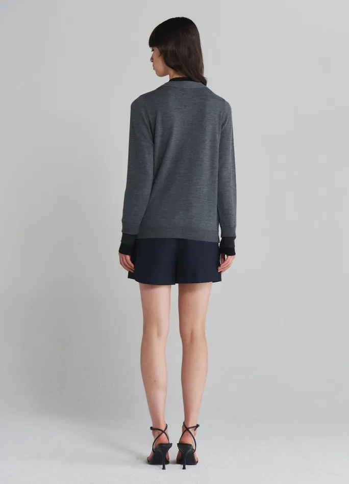 Women Triple Layered Cardigan MONSE Knitwear