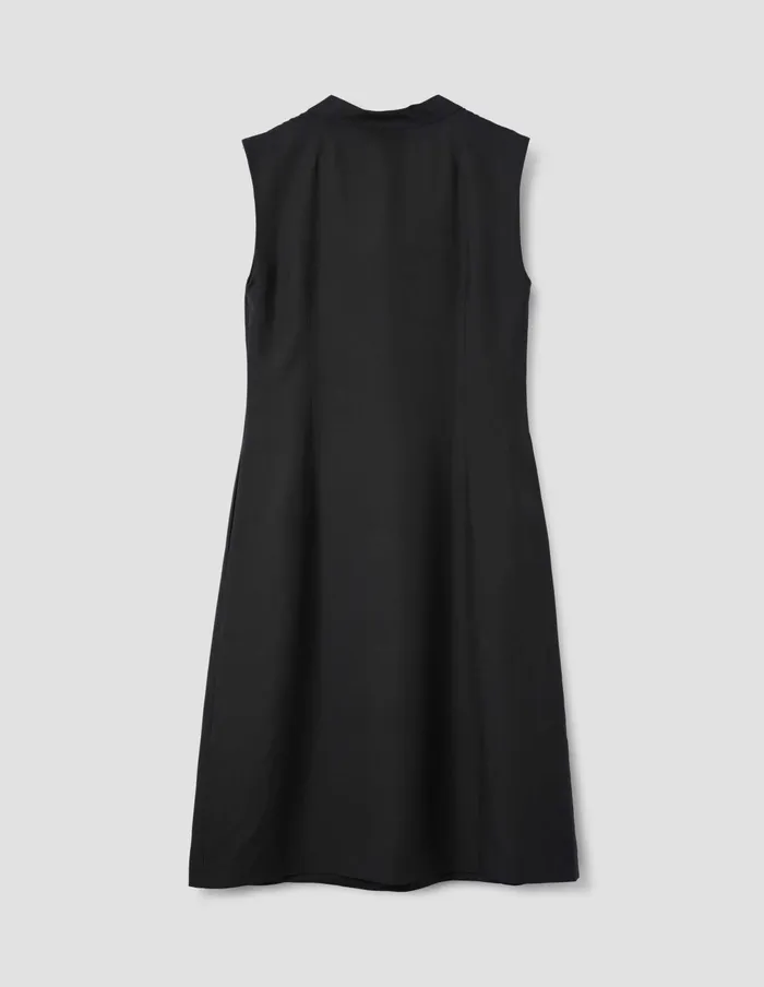 Women V Neck Dress Black Margaret Howell Dresses