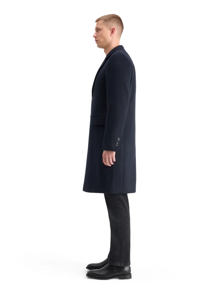WOOL CLASSIC OVERCOAT Camel Men Scotch and Soda Jackets and Coats