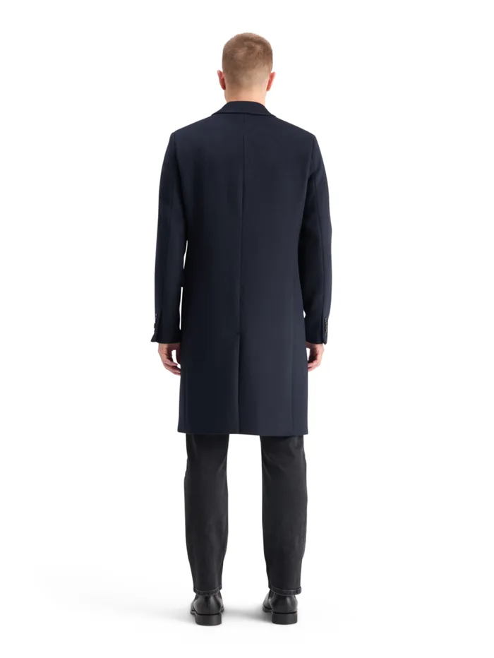 WOOL CLASSIC OVERCOAT Camel Men Scotch and Soda Jackets and Coats