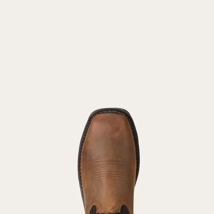 WorkHog Wide Square Toe 400g Waterproof Composite Toe Work Boot Rye Brown Men Ariat Waterproof Boots WorkHog Wide Square Toe 400g Waterproof Composite Toe Work Boot Rye Brown Men Ariat Waterproof Boots