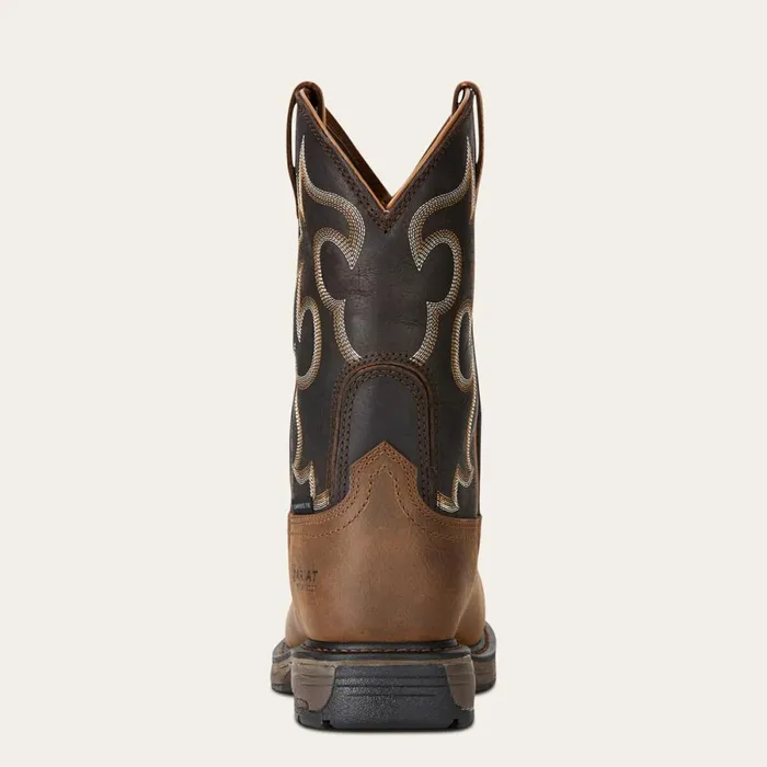 WorkHog Wide Square Toe 400g Waterproof Composite Toe Work Boot Rye Brown Men Ariat Waterproof Boots WorkHog Wide Square Toe 400g Waterproof Composite Toe Work Boot Rye Brown Men Ariat Waterproof Boots