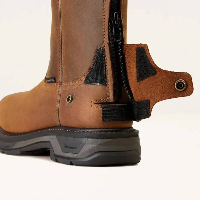 WorkHog XT Patriot EZ Zip Carbon Toe Work Boot Distressed Brown Men Ariat Work Boots WorkHog XT Patriot EZ Zip Carbon Toe Work Boot Distressed Brown Men Ariat Work Boots