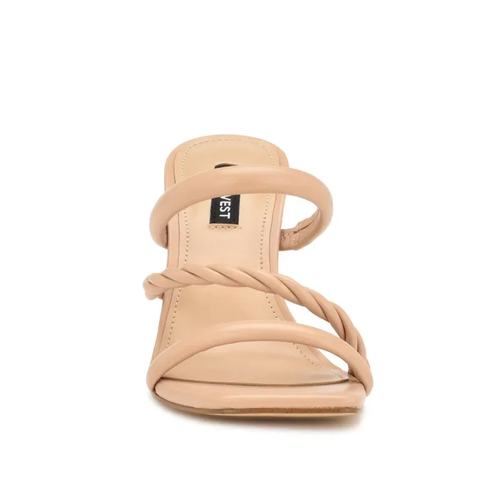 Yester Heeled Slide Sandals Warm Blush Women Nine West Heeled Yester Heeled Slide Sandals Warm Blush Women Nine West Heeled