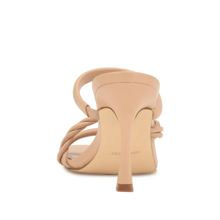 Yester Heeled Slide Sandals Warm Blush Women Nine West Heeled Yester Heeled Slide Sandals Warm Blush Women Nine West Heeled