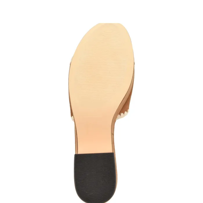 Yickie Platform Slide Sandals Brown Women Nine West Mid Heels Yickie Platform Slide Sandals Brown Women Nine West Mid Heels